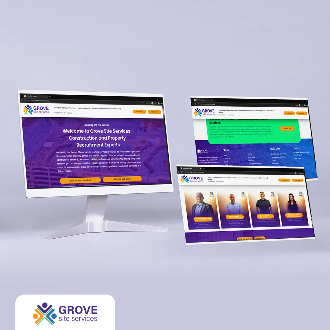 Grove Site Services Ltd — Mobile View